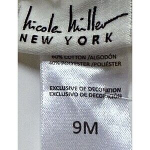 Oshkosh B'Gosh White One Piece With Peter Pan Collar Infant Size 12 Months